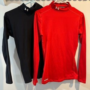 Two Under armour Thermal Turtle Necks